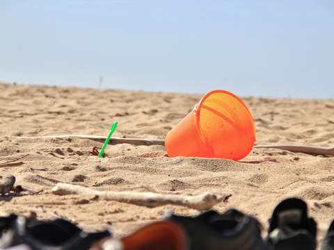 Orange bucket