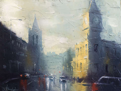Scotland streets of edinburgh