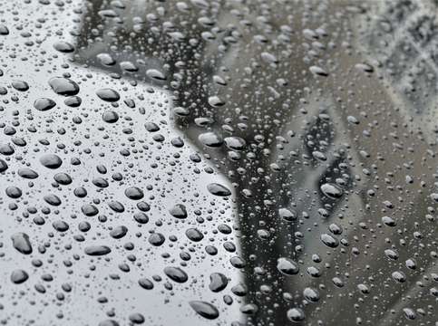 House in the drops