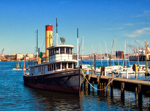 Tugboat baltimore at the museum of industry