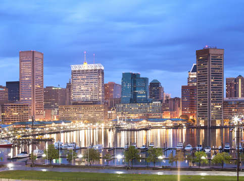 Baltimore inner harbor