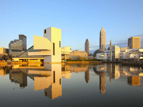 Sunset at cleveland