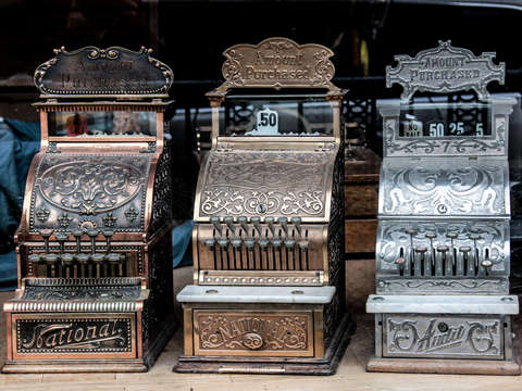 Cash registers in deadwood