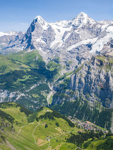 Aerial alps