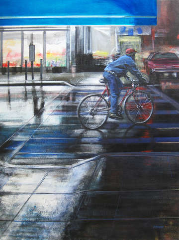 Night bicyclist 2