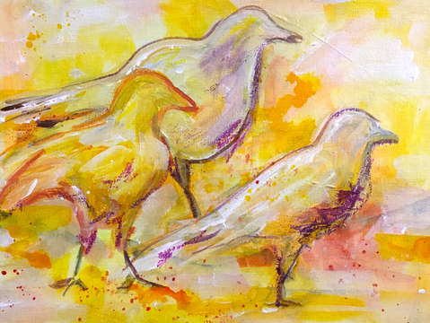 Put a bird on it yellow