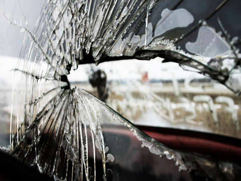Broken Windshield