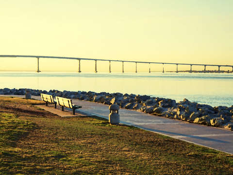 Bench to a view