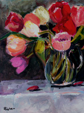 Petals and stems