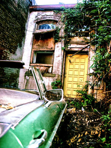 Car in an Alley