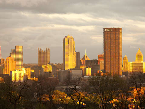 Pittsburgh at sunrise