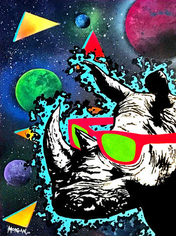 Space rhino