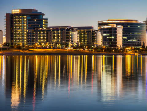 Reflections on the lake
