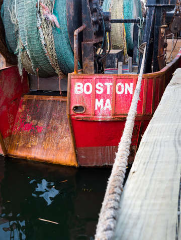 Boston fish pier