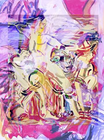 The lines and colors of laocoon