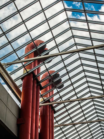 Red pipes alewife station
