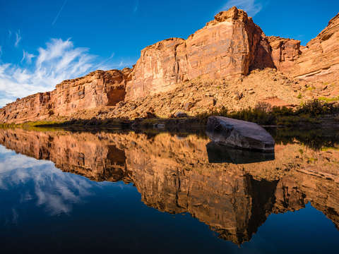 River reflections