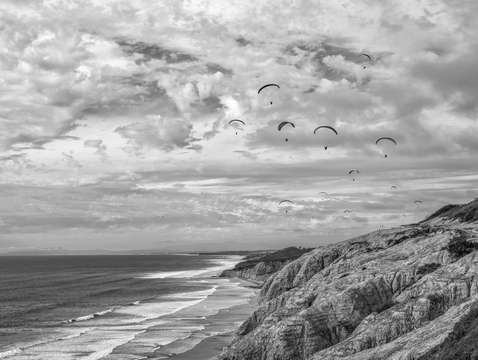 Flying high