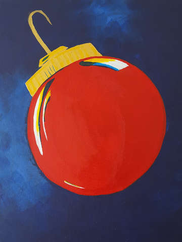 Red ornament