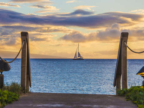 Sailing the sunset