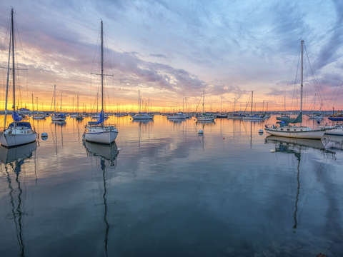 Colors of the harbor