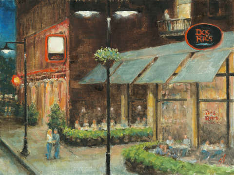 Down on court avenue