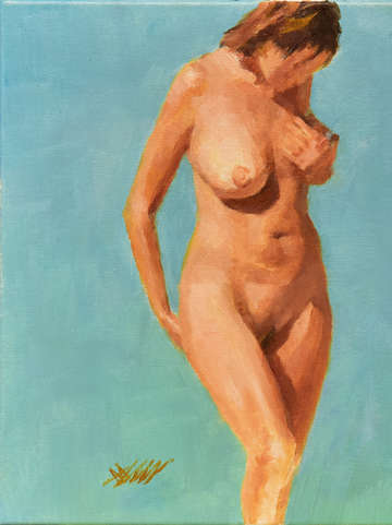 Nude at beach no 1
