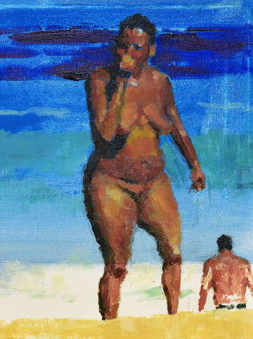 Nude at beach no 3