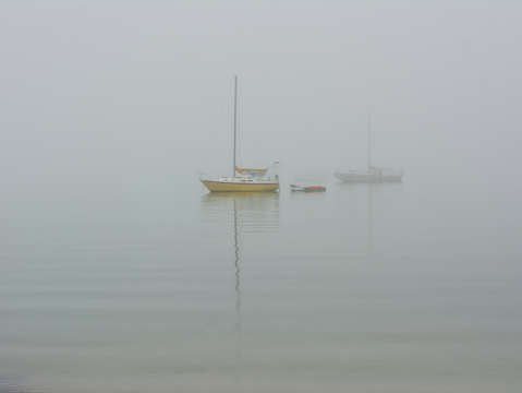 Boats i fog