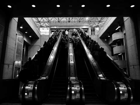 The escalator out