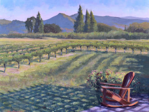Vineyard morning