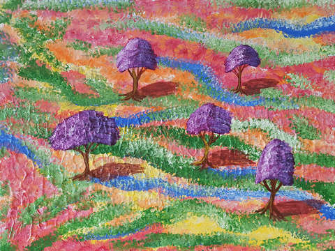 Abstract landscape iv