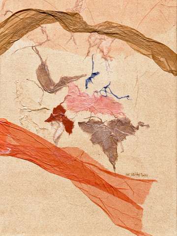 Flowing washi triptych panel3 2