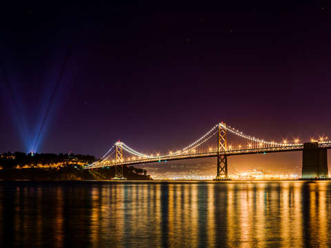 Bay bridge skies