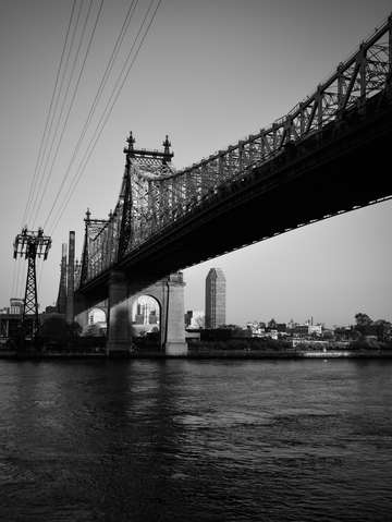 City noir queensboro bridge