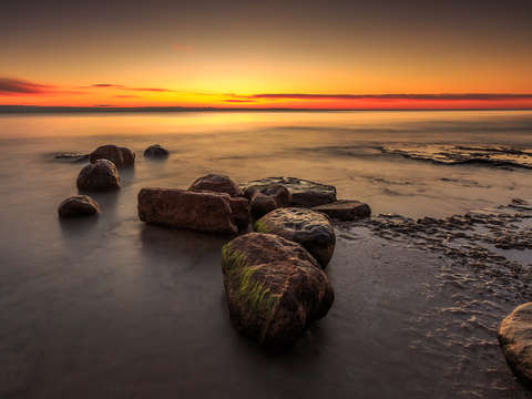 Rough harrington sunrise