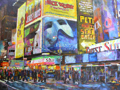 On broadway
