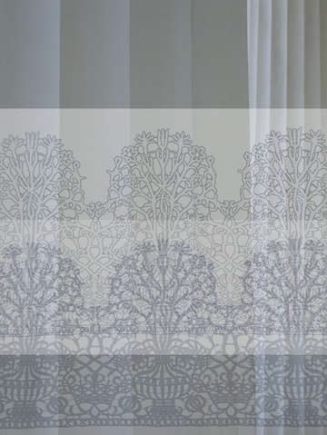 Blue lace and columns 01051