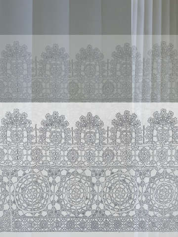 Layered silver lace 01052
