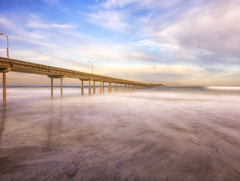 Reaching out to the sea