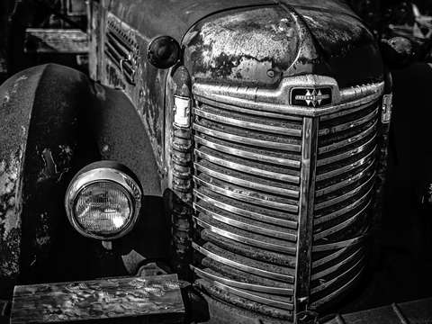 Vintage farm truck