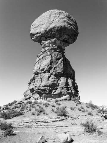 Stone pillar utah