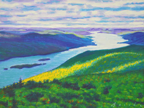 Black mountain north