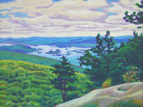 Black mountain south