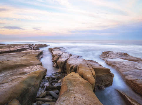 Jigsaw coastline