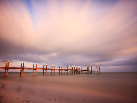 Marathon key long exposure