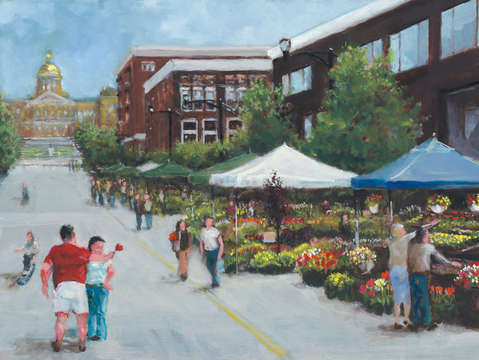 Eastside flower market