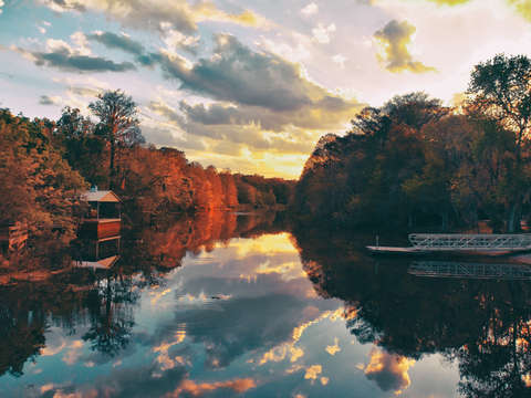 Peace in the evening