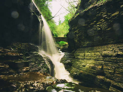 Watkins waterfall