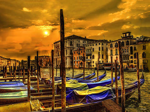 On the grand canal
